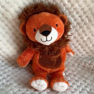 Kids Books Plush Orange Brown Lion Bean Bag Stuffed Animal Toy